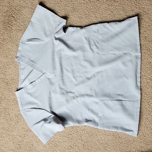 Mandala Cloud 3 pocket scrub top, Large